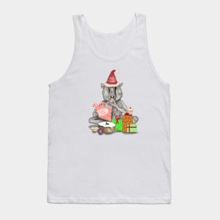 Christmas Baboon Feast Tank Top